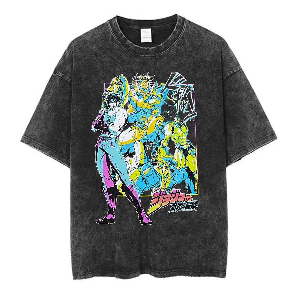 JoJo’s Bizarre Adventure: Steel Ball Run Washed Tee