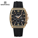 Men’s Waterproof Quartz Watch - Silicone Sport Strap