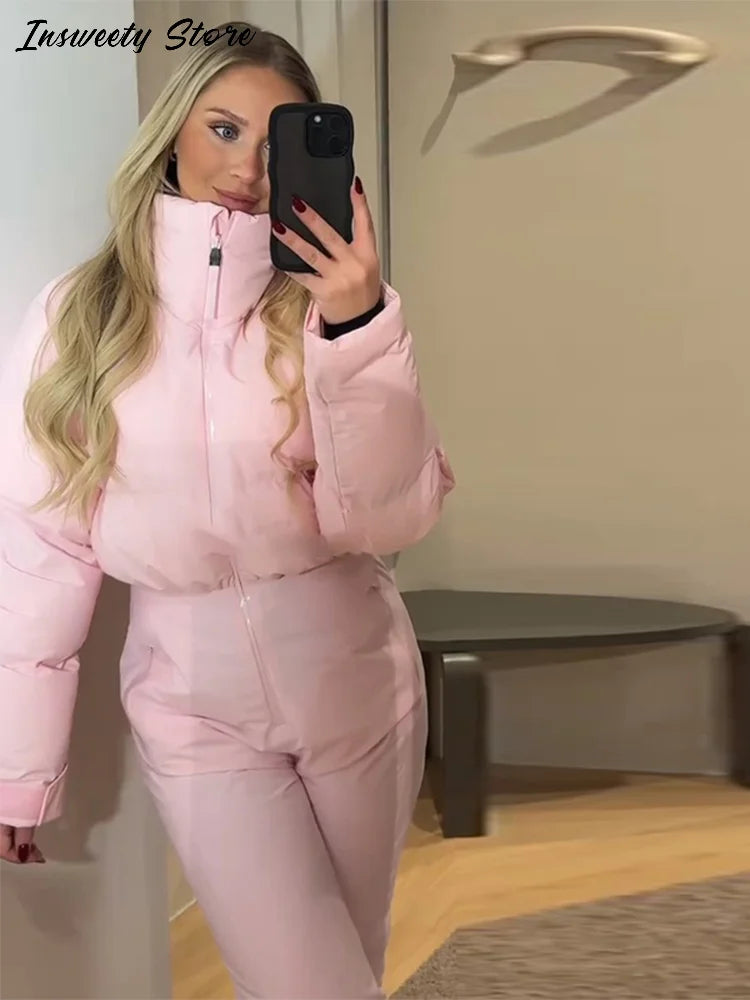 All-in-One Thermal Ski Jumpsuit