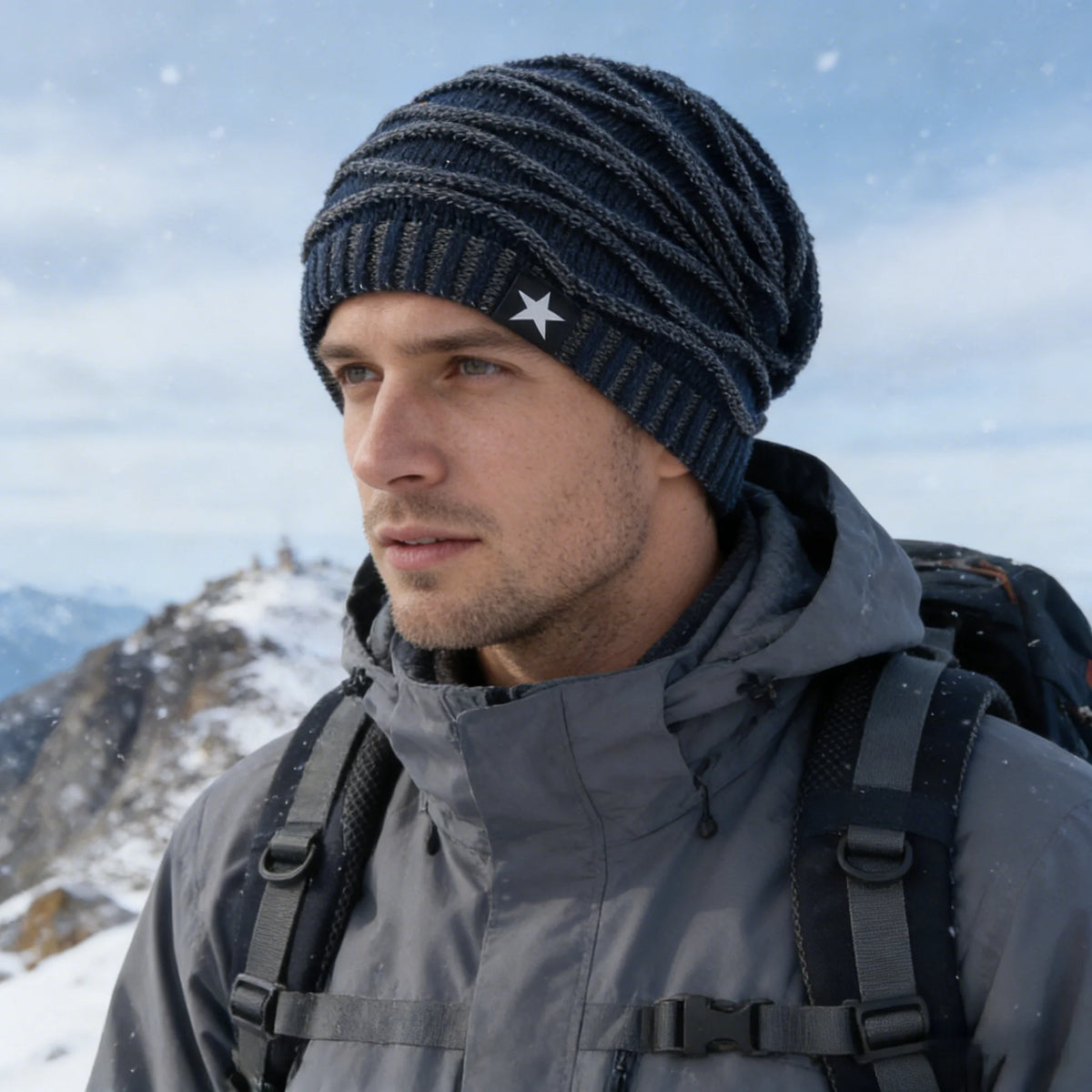 Unisex Slouchy Knit Winter Beanie