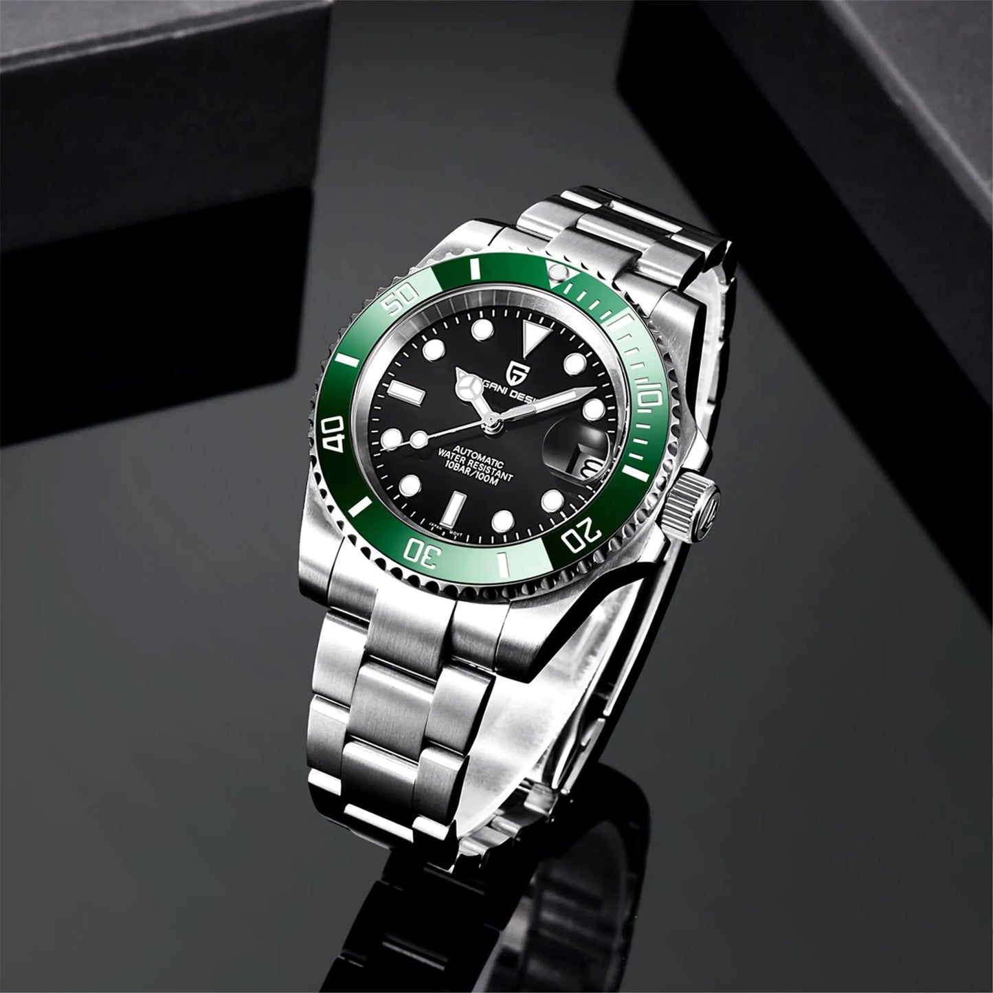 PAGANI Design 2026 New 40mm Men Automatic Mechanical Watches Men Luxury Miyota 8215 Stainless Steel Waterproof Watch Relogio