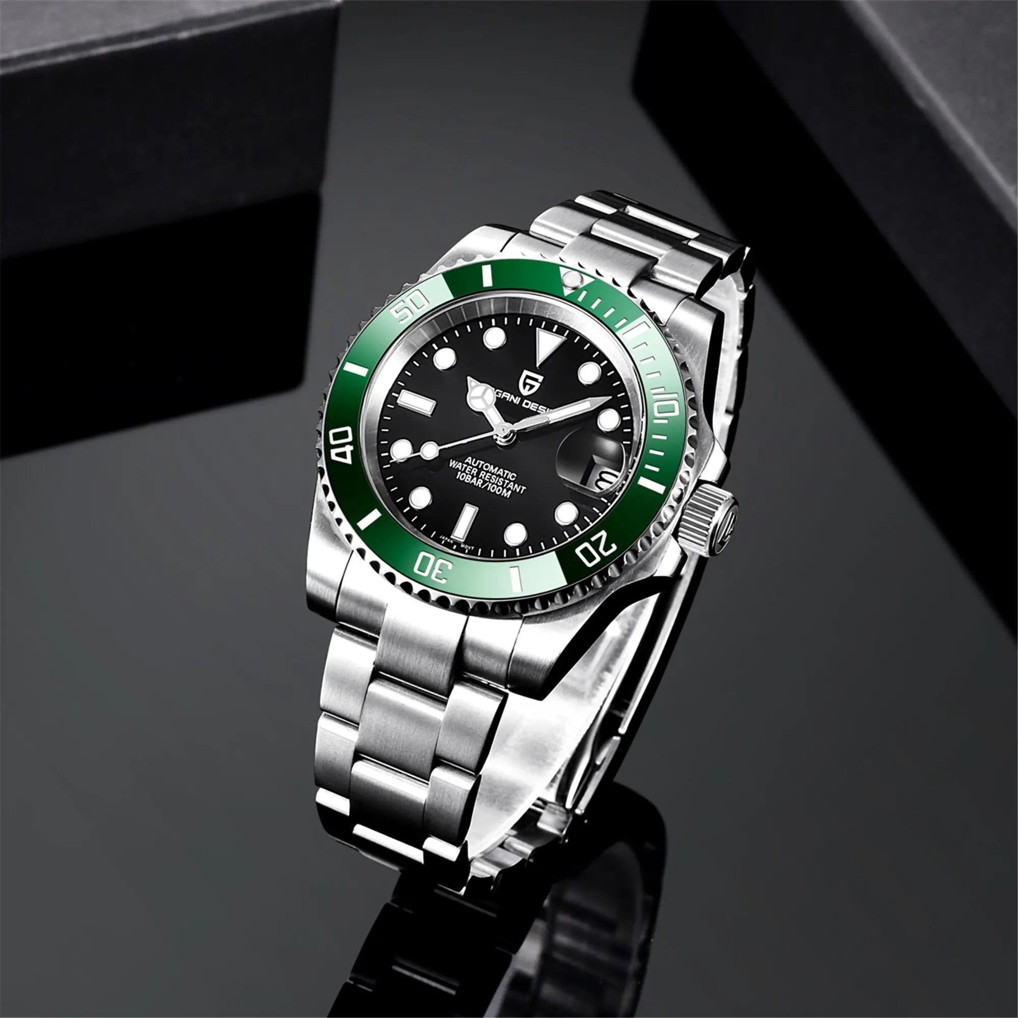 PAGANI Design 2026 New 40mm Men Automatic Mechanical Watches Men Luxury Miyota 8215 Stainless Steel Waterproof Watch Relogio
