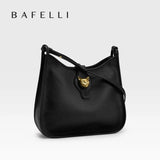 BAFELLI Genuine Leather Bucket Bag – Shoulder & Crossbody