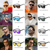ZENOTTIC Polarized Square Sunglasses for Women & Men