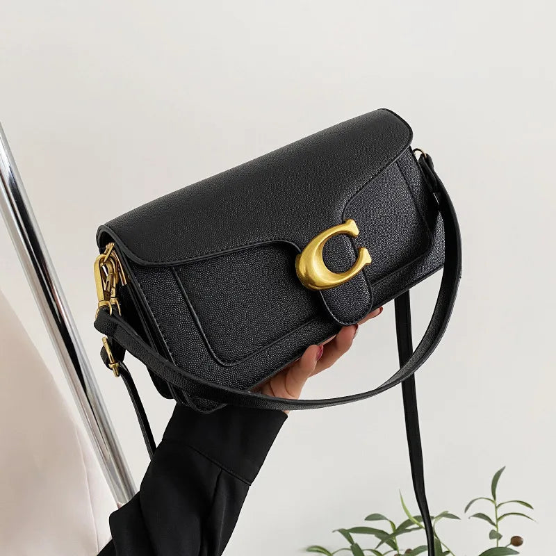 2-in-1 Underarm & Crossbody Square Bag Set