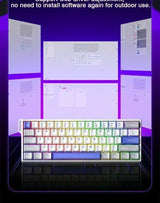 AULA WIN60 WIN68 HE Magnetic Keyboards Esports Rapid Trigger 8K Return RGB Hotswap Wired Gaming Mechanical Keyboard for Pc Gamer