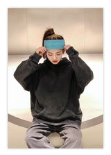 Vintage Wash Oversized Cotton Hoodie
