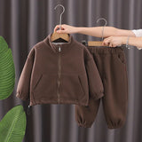 Kids' Winter Fleece 2-Piece Sport Suit