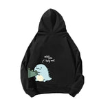 Men’s Dinosaur Print Fleece Hoodie