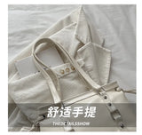 Women's Retro PU Leather Shoulder Tote Bag