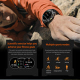 GUHUAVMI AK95 Pro Smartwatch – AMOLED, GPS & Flashlight