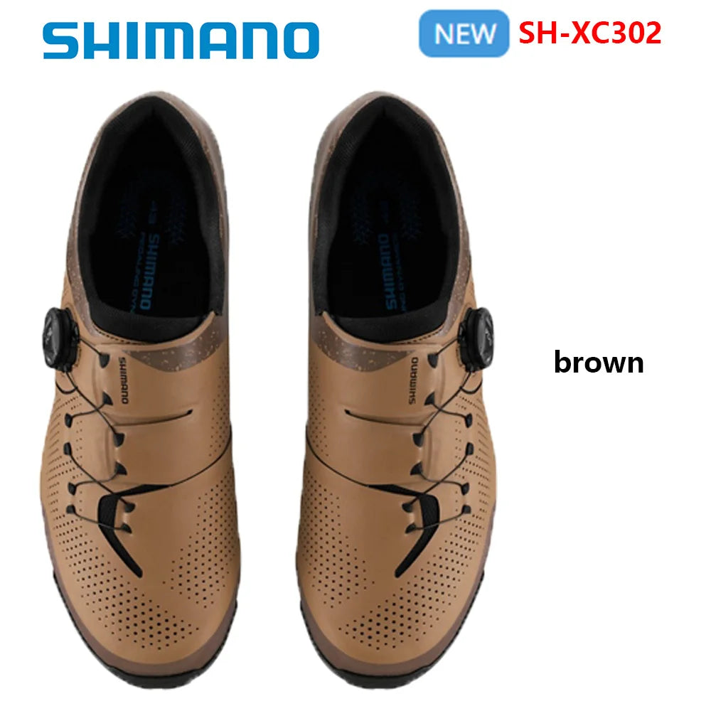 Shimano SH-XC300 Mountain Bike Lock Shoes XC3 XC300 XC302 Fiberglass Sole Mountain Bike Self-locking Riding Shoes Locking Shoes