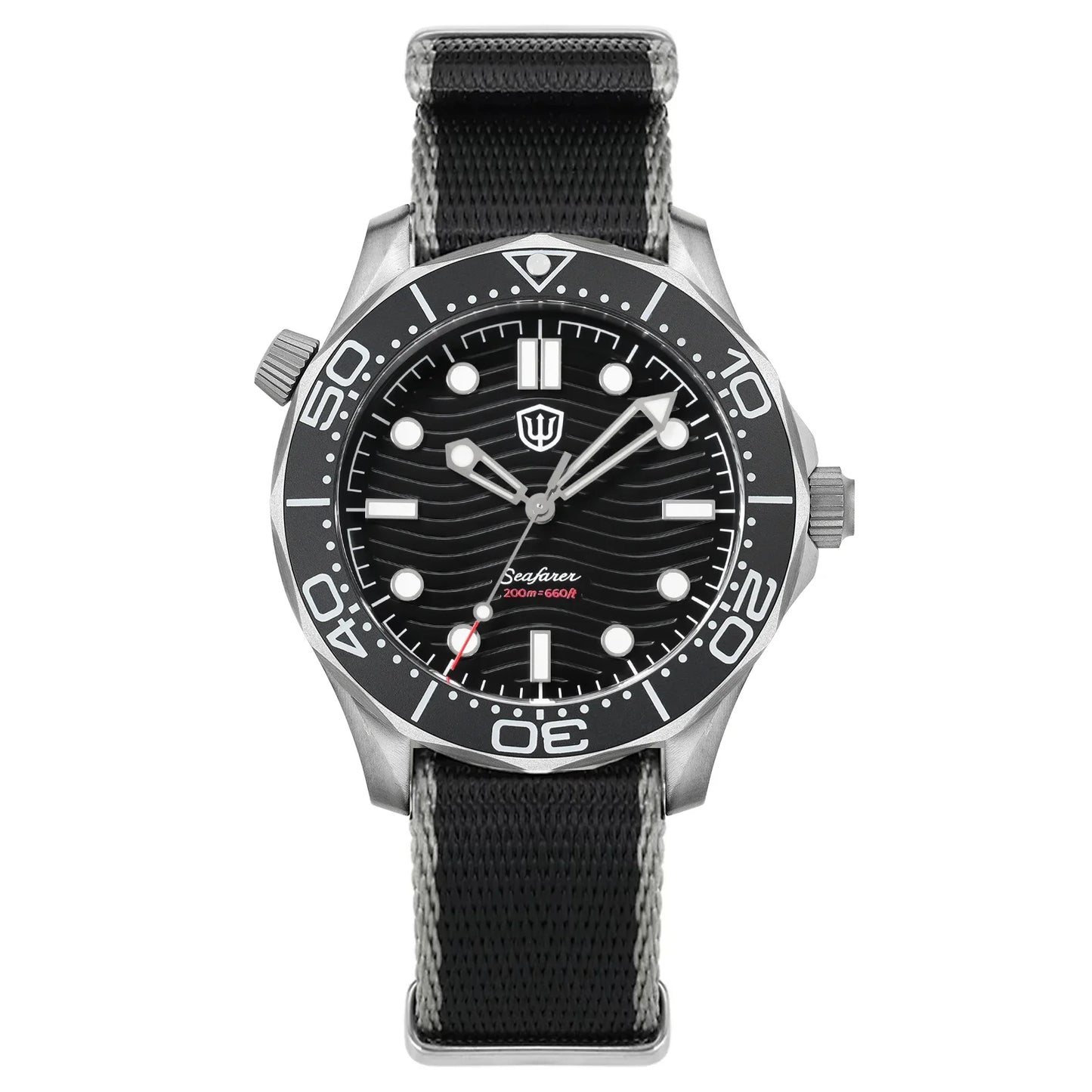 Watchdives WD007Q Luxury Titanium Watch 007 NTTD VH31 Sweep Quartz Wristwatches AR Sapphire 200M Waterproof 42Mm Vintage Watches