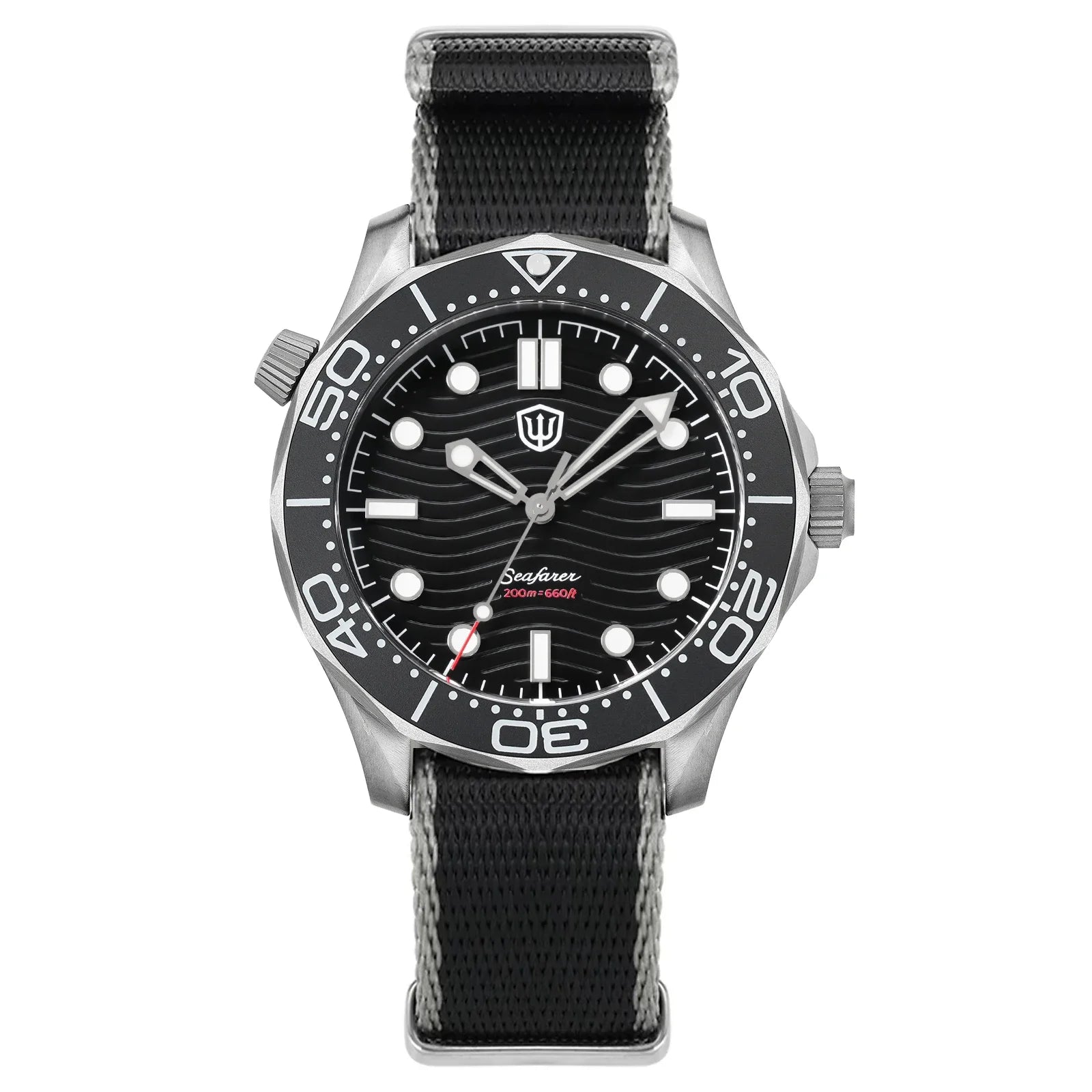 Watchdives WD007Q Luxury Titanium Watch 007 NTTD VH31 Sweep Quartz Wristwatches AR Sapphire 200M Waterproof 42Mm Vintage Watches