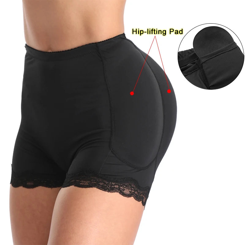 Women's Hourglass Padded Butt Lifter & Hip Enhancer – Firm Control Shapewear