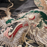 Dragon Embroidered Harajuku Jacket