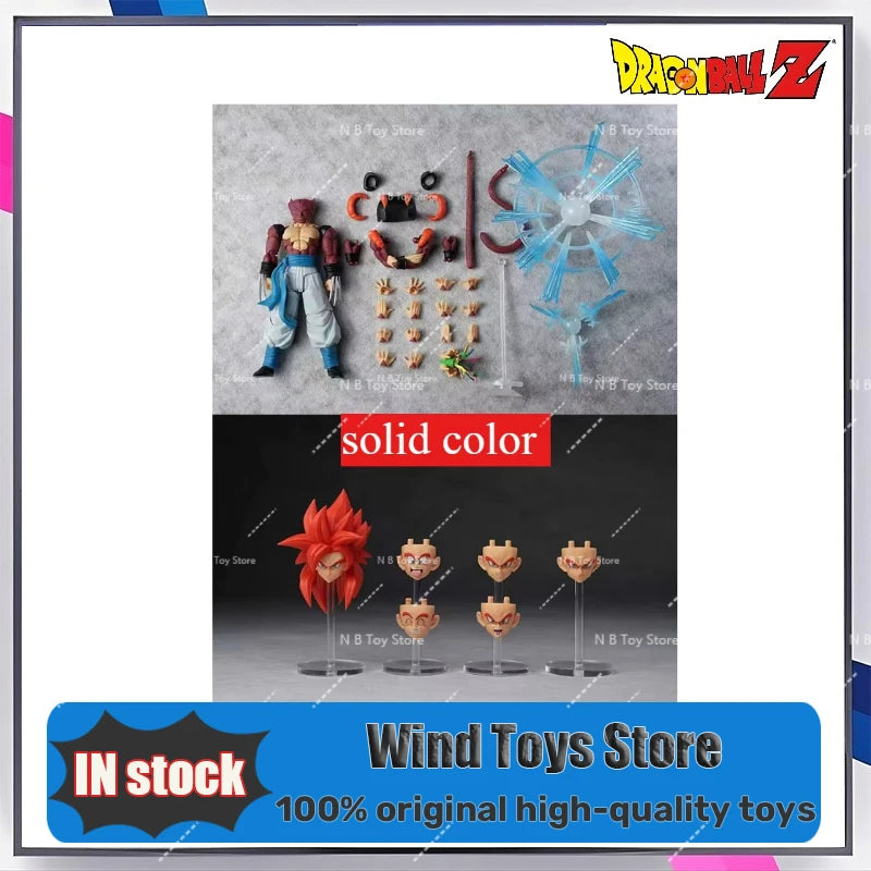 IN STOCK KAMIONE Dragon Ball Super Saiyan IV Gogeta A/B SSJ4 The Strongest Fusion Anime Collectible Action Figure Gift