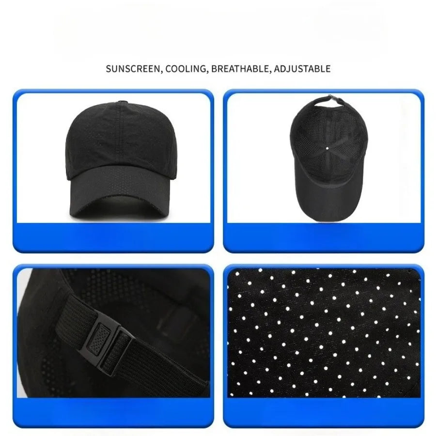 Breathable Mesh Baseball Cap – Summer Sports Hat