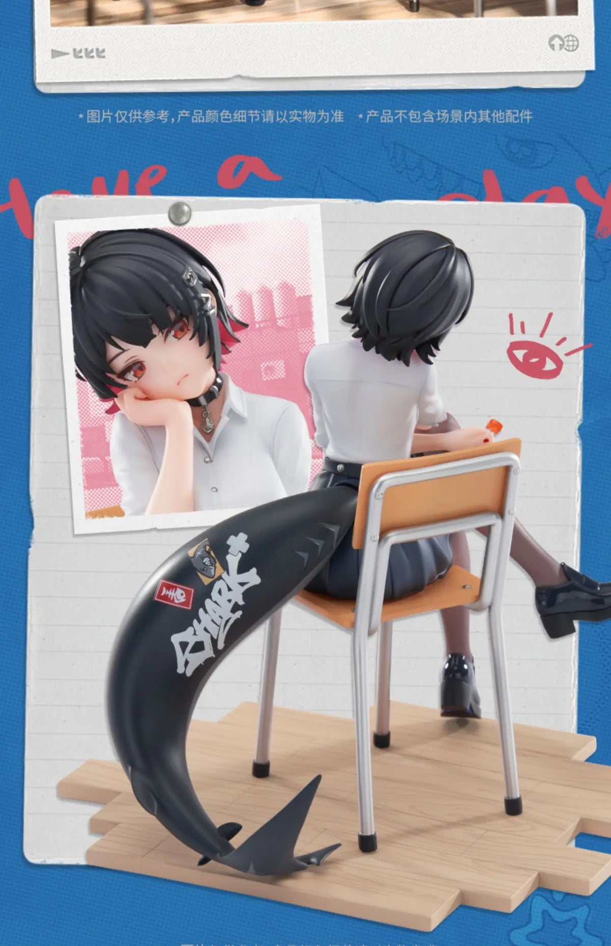 In Stock Original Ellen Joe From Monday To Friday Ver. Anime Figure Zenless Zone Zero Limepie Game Merch Desktop Collectibles