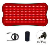 210 LEDs Red Infrared Light Therapy Pad Beauty Devices For Face,Body Back Knee Hands Feet Relief Portable 660nm 850nm Heat Pad