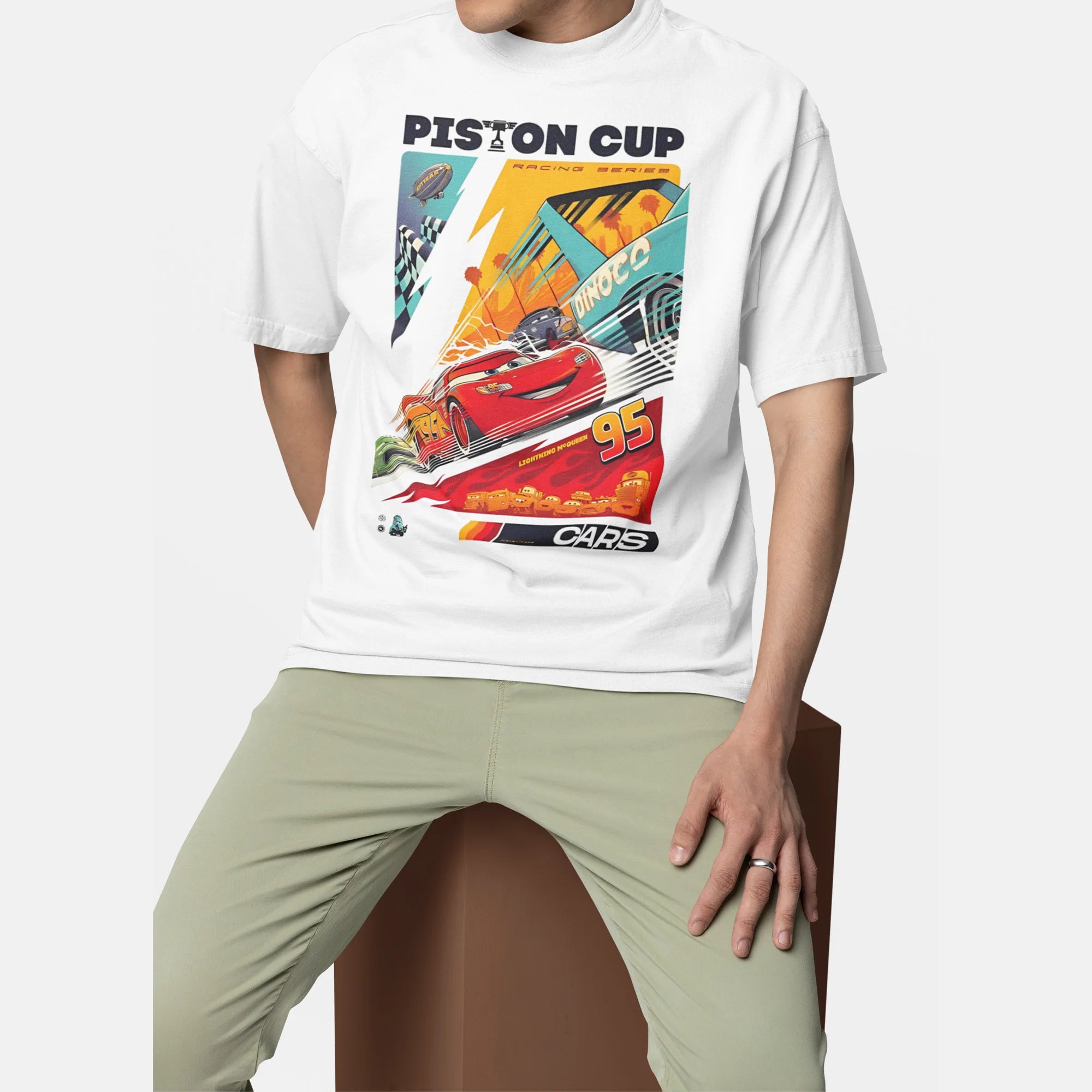 Men Sally I'm Lightning Cars T Shirts Lightning McQueen Graphic Tee
