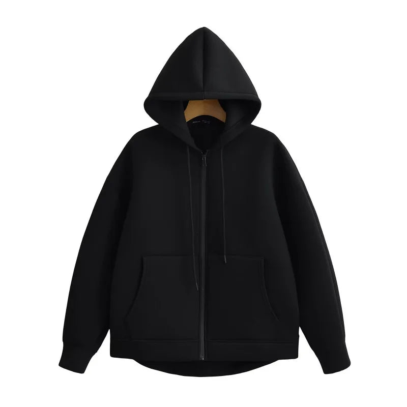 Women’s Oversized Zip-Up Hoodie