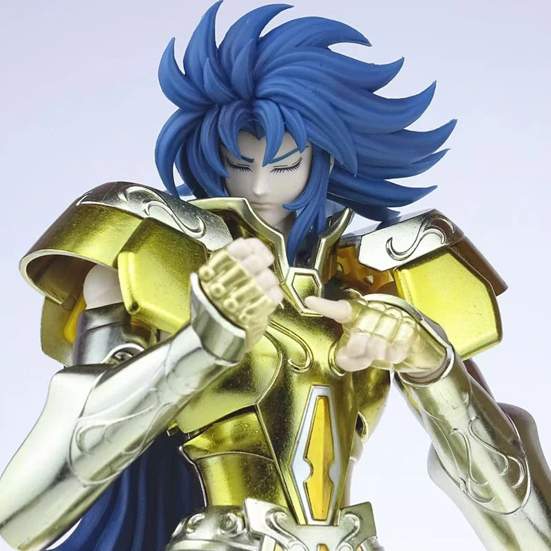 MST Saint Seiya Myth Cloth Aquarius Camus Leo Aiolia Capricorn Shura Gemini Saga Kanon Plus 3.0 Gold Knights of Zodiac Figure