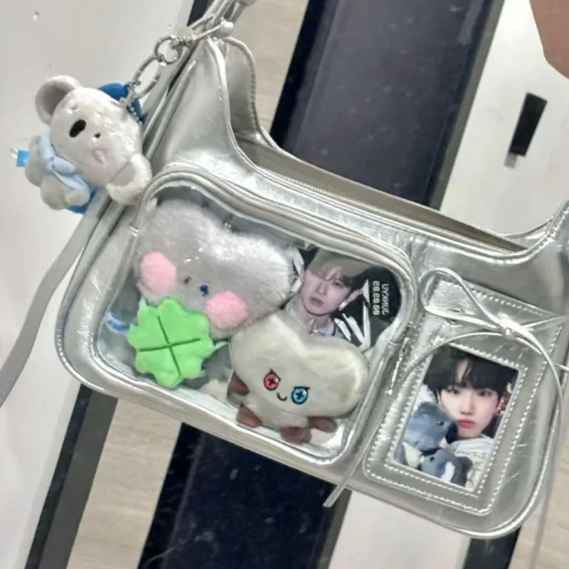 Y2K Japanese Harajuku Transparent Ita Bag