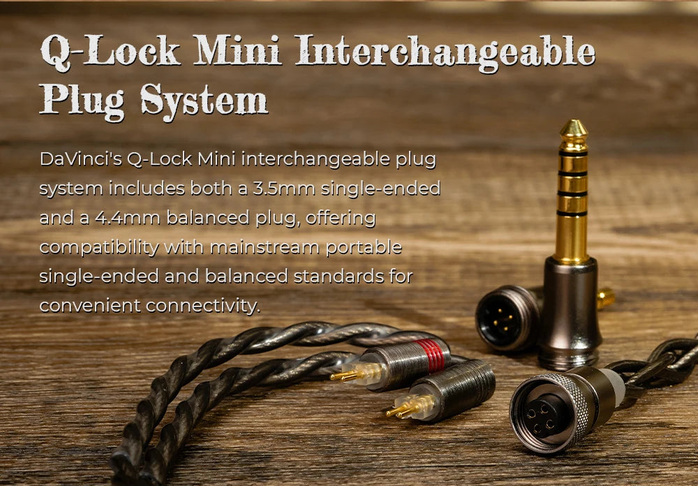 DUNU x Gizaudio DaVinci 2DD+4BA Hybrid IEM