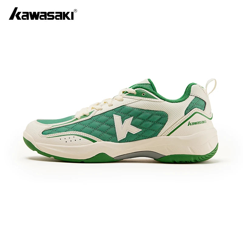 Kawasaki Retro High elasticity professional badminton shoes K1B50-C32012 table tennis shoes For Men Women 36-45 EUR