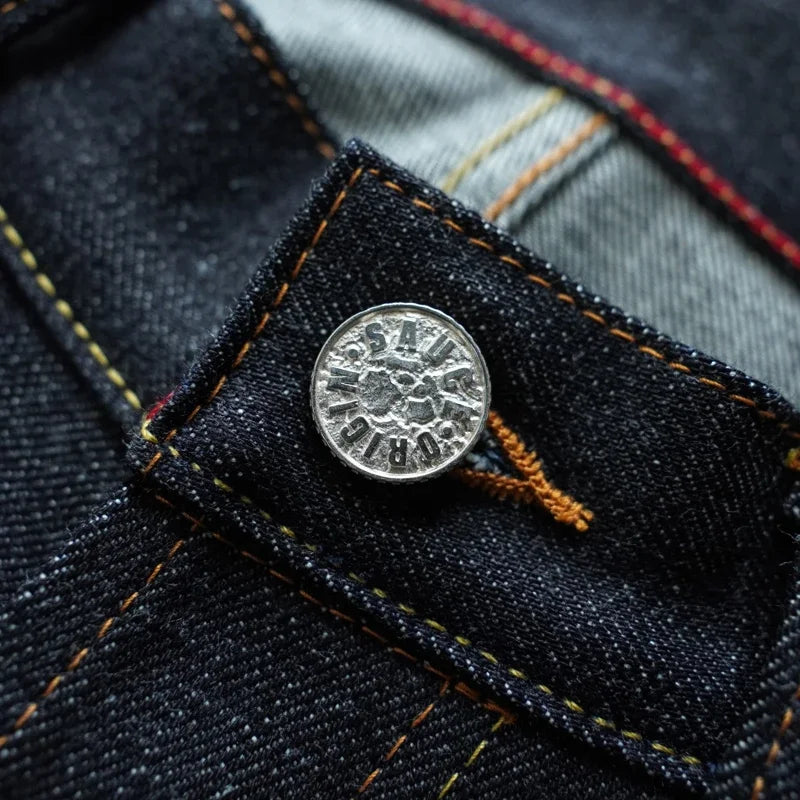 Sauce Origin 1A915-AG Men's Selvedge Denim Jeans | 15 oz Taper Fit