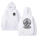 Volcom men's hoodie long-sleeved sweatshirt Hip-hop fashion casual street outdoor autumn and winter sportswear