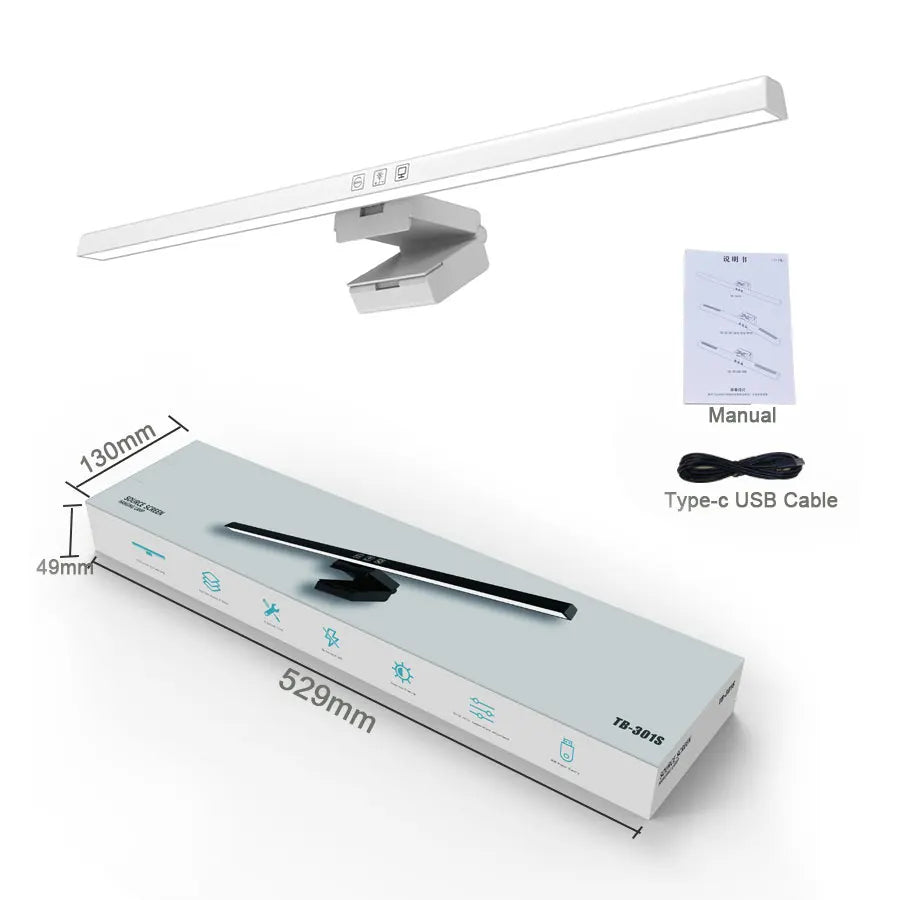 Monitor Light Bar – Stepless Dimming USB Desk Lamp
