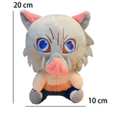 20cm Hot Japan Demon Slayer Plush Dolls Lovely Anime Kimetsu No Yaiba Kamado Tanjirou Nezuko Zenitsu Kyoujurou Toys Kids Gifts