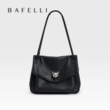 BAFELLI Genuine Leather Chain Bag – Chic Crossbody Tote