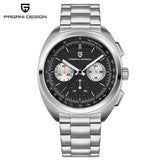 PAGANI DESIGN 2026 NEW Turtle Back Chronograph 1782 Watch for Man Fashion Men's Quartz Watch Luminous relogios masculino