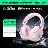 MCHOSE V9 pro Wireless Bluetooth Headset with Three Mode Microphone Noise Reduction Dynamic Sound Low Delay Office And Gaming