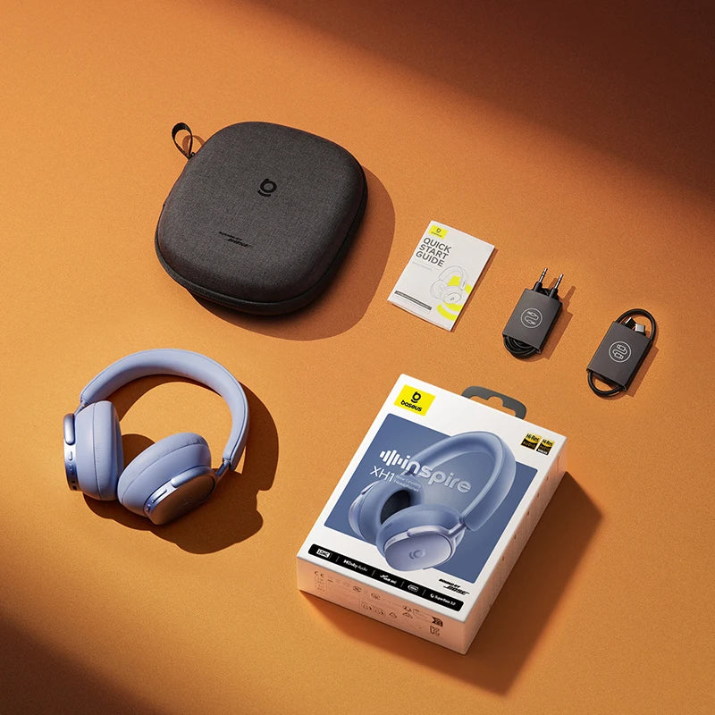 Baseus Inspire XH1 – Premium ANC Wireless Headphones