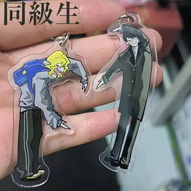 Anime Couple Acrylic Keychain Set