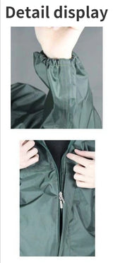 One-Piece Motorcycle Rainsuit – Waterproof Protective Gear