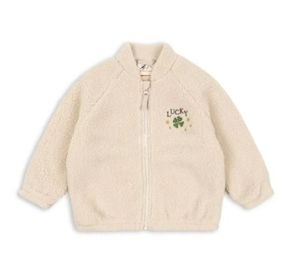 Kids' Sequin Lambswool Winter Jacket