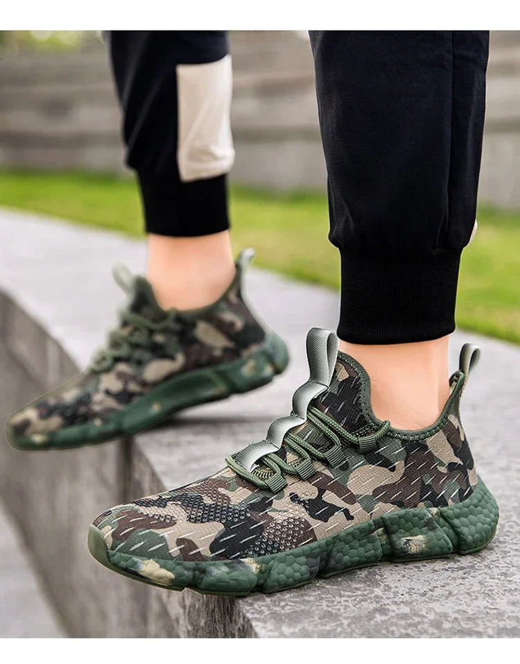 Unisex Colorful Fashion Running Shoes – Non-Slip Casual Walking Sneakers