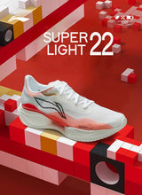 Li-Ning Men's SUPER LIGHT 22 Light Running Shoes TEMPO BOUNSE Cushion BOOM FIBER LiNing Wearable Anti-Slip Sneakers ARBV001