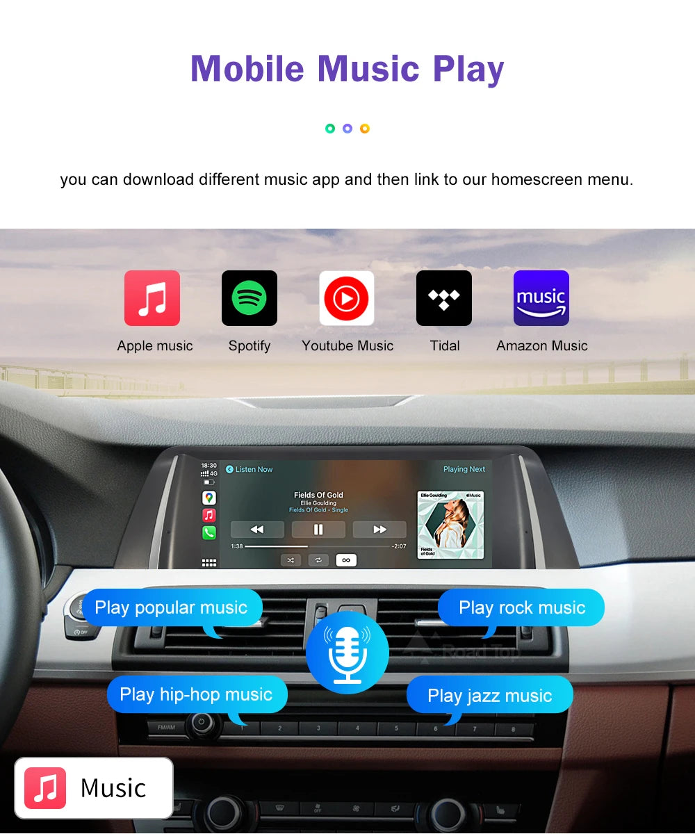 BMW 5 Series F10/F11 Multimedia Touch Screen | CarPlay & Android Auto