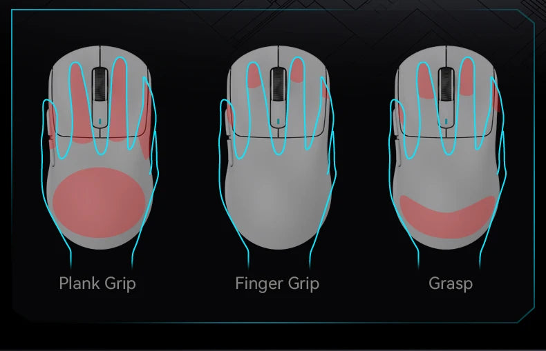 Attack Shark X3 PixArt PAW3395 Bluetooth Mouse,26000dpi,Wireless Tri-Mode Connection,Lightweight Macro Gaming Mouse