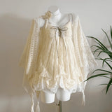 Casual Beach Style 2 Piece Skirt Sets Women Y2k Crop Top Vest + Mini Skirts Sweet Elegant Kawaii Vintage Suits Korean Fashion