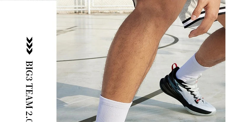 361 Degrees BIG3 Team 2.0 SE Men Basketball Shoe New Breathable Wear-resistant Stable Rebound Non-slip Male Sneakers 672511119