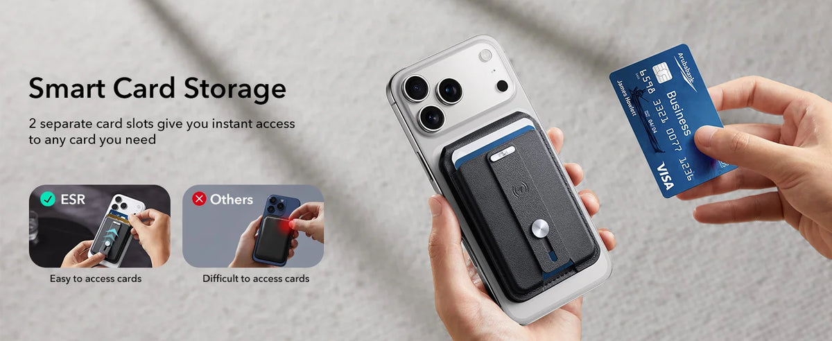 ESR MagSafe Wallet for iPhone | 5-Card Holder
