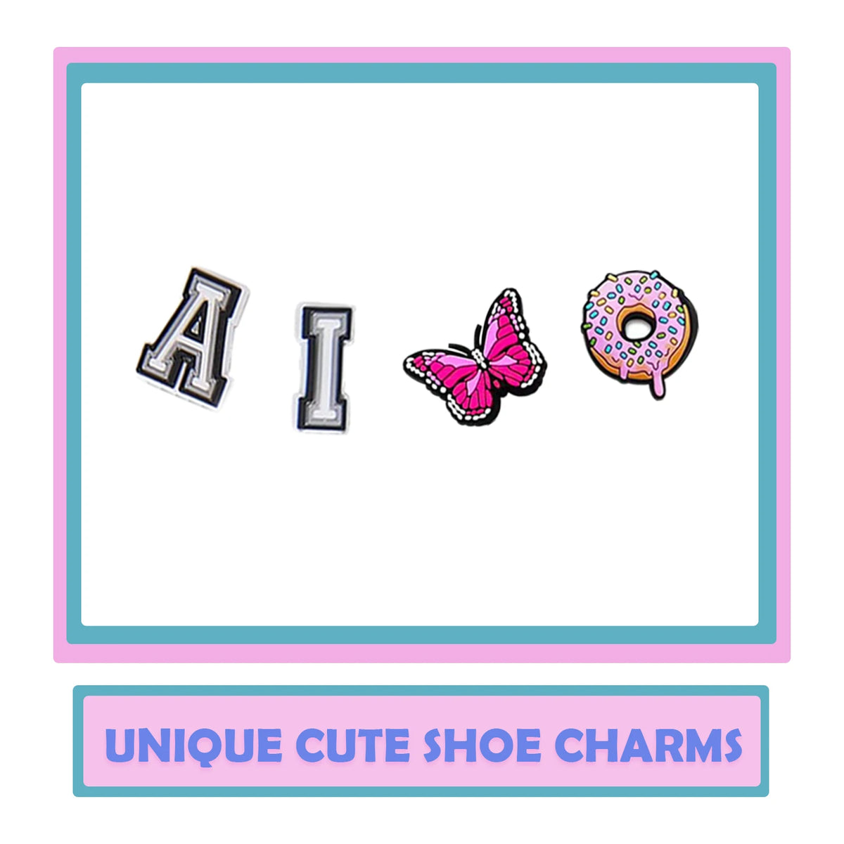 Random 10--200Pcs Non-Repeat Shoe Charms for Sandals, Beach Bags, PVC DIY Shoe Decorations Accessories Charms Premium Quality