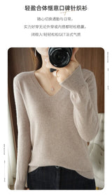 Women’s Lace V-Neck Knit Sweater